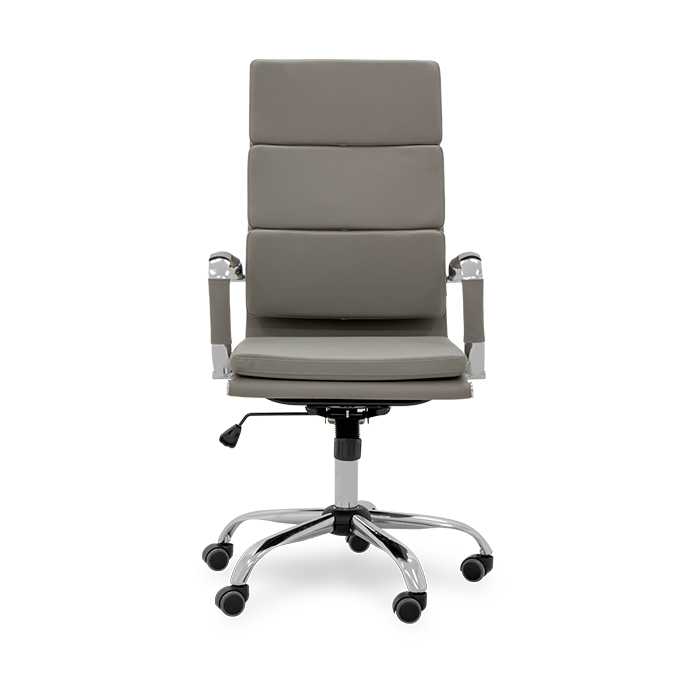 Silla De Oficina Pu Taupe Trif | Sillas Oficina | home-office